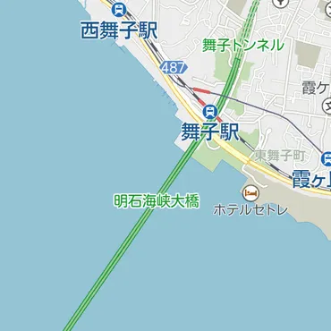 舞子公園駅（山陽電鉄）付近の駐車場 