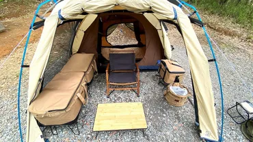 レビュー WholeEarth『アーストリッパー2.0』前室付きの快適テント 