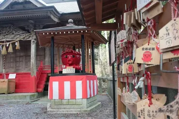 置くと試験にパス！！ 宮城県南三陸町の神社に「オクトパス君」縁起スポット