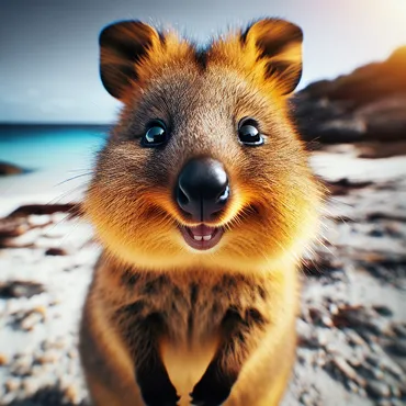 クォッカってどんな生き物？世界一幸せな動物の秘密に迫る旅！?クォッカ：愛らしい姿と生態、ロットネスト島への旅