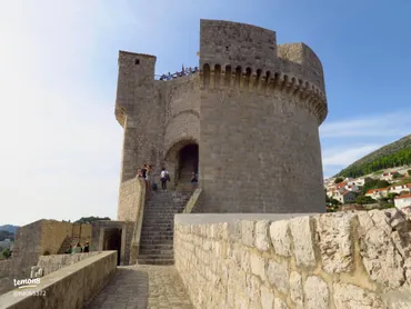 ドブロブニクの城壁巡り 