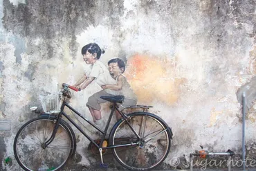 【ペナン島ジョージタウンのストリートアート】アートと文化が融合した街並みを巡る旅？ペナン島ジョージタウンのストリートアート巡りの魅力