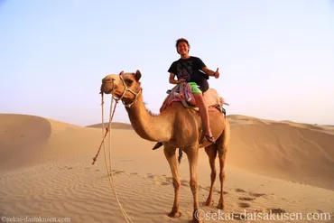 インド・ジャイサルメールのキャメルサファリ体験記！砂漠の冒険、準備と注意点とは？ラクダと砂漠の冒険！ジャイサルメール・キャメルサファリの魅力