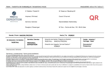ペルーレイルチケットの購入方法とは？ 