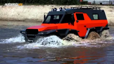 超重量級で「泳ぎ上手な」ロシアの8輪ATVがすごい!