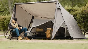 ワークマン2023年秋冬新商品「耐久撥水スクエアシェルター」