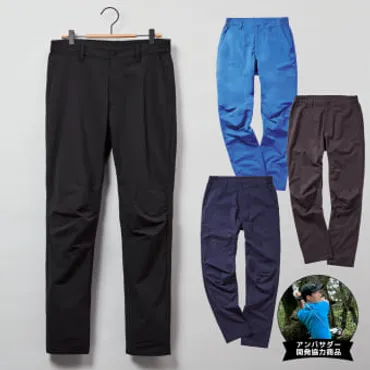 1609 動きフィット ドロップテック(R)使用ゴルフパンツ