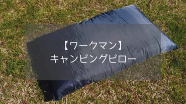 ワークマン】ピローがワンコインで買える!?価格破壊ピローは見つけたら即買い一択!