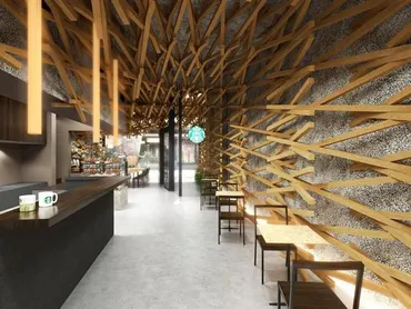 太宰府天満宮の参道沿いに隈 研吾デザインのスターバックスが誕生！ 