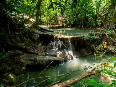 タイ3日目、エラワン国立公園で7つの美しいエラワン滝を見る【ネパール＆タイ熱帯エリア旅行記⑤】 