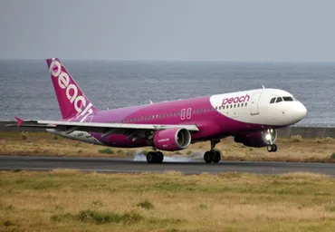 ピーチ奄美―関空線就航