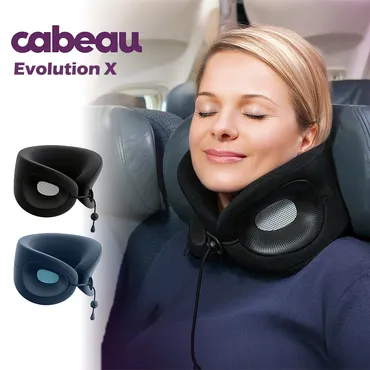Cabeau Cabeau Evolution X カブー エボリューションエックス トラベルネックピロー 正規販売 低反発飛行機枕 旅行用首枕  携帯まくら 仮眠 安眠 : 旅行用品専門店 トコープラス 