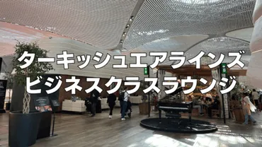 ターキッシュエアラインズビジネスクラスラウンジ！イスタンブール国際空港！ 