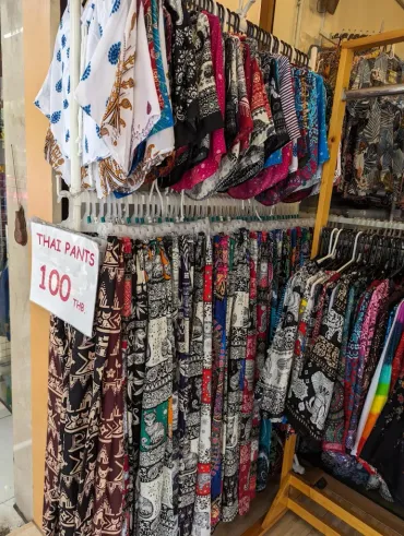 高品質タイパンツをバンコクで安く買う！アソークの定番お土産店舗