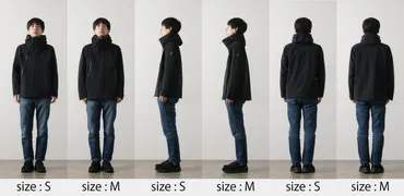 身長・体重別！スタッフ16人が、DESCENTEハードシェルジャケット「クレアス」2026年モデルを着比べて、徹底的にサイズを比較した。