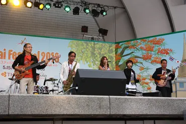 タイフェスティバル2010>、観客とアーティストが一体となったライブ