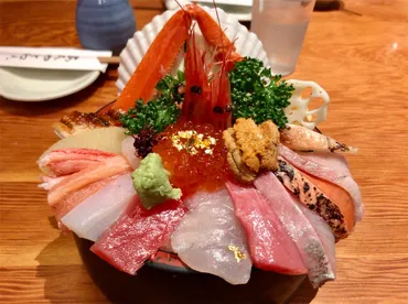 金沢市下近江町 近江町市場の「山さん寿司 本店」で海鮮丼 