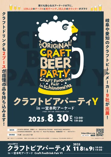 一宮市】8つのビールメーカー・2つのドリンクブースが集結 ...