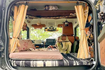 車中泊マットにカインズの高反発ロングクッションflattyがぴったり説 