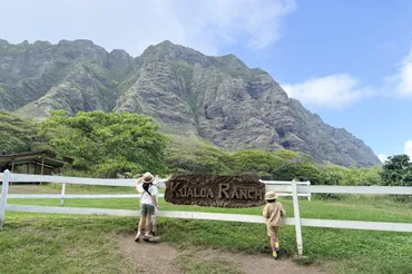 壮大な景色が目の前に！ハワイ「クアロアランチ」で子どもと大自然を満喫 