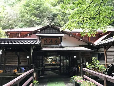 霧積温泉『金湯館』