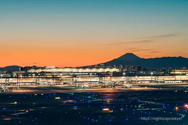 羽田空港第一ターミナル 展望デッキの夜景情報（行き方・入場料金・営業時間など）