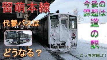 留萌本線廃止後の゛これから゛代替路線バス&都市間バスの現状課題は「どうする留萌駅・道の駅」(宮武和多哉)