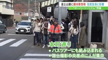富士山観光の光と影：オーバーツーリズム問題と持続可能な未来への道を探る？富士山観光におけるオーバーツーリズム対策と持続可能な観光への取り組み