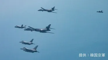 米韓両軍が朝鮮半島上空で合同訓練実施米軍の‐戦略爆撃機も参加「太陽節」に合わせて北朝鮮を牽制する狙いかプライムオンライン
