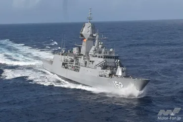 最新鋭護衛艦「もがみ」型がオーストラリア海軍に採用次期フリゲート計画を巡り日独が一騎打ち