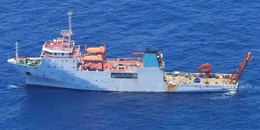 中国海洋調査船「張謇」、沖ノ鳥島沖内で無断調査か海保が中止要請