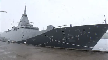 海自もがみ型護衛艦「くまの」報道公開従来の割弱の人数で運用可能…隊員全員に生体センサー機雷処理の水中無人機を搭載(プライムオンライン)
