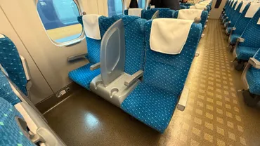 東海道新幹線のシートに乗ってみた