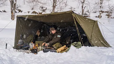 バンドックソロベースで雪中野営！！雪中野営の楽しさと学んだことについて熱く語りたい！！