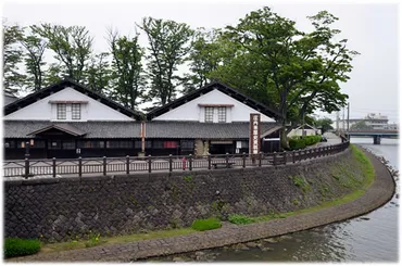 酒田市 山居倉庫・日和山公園