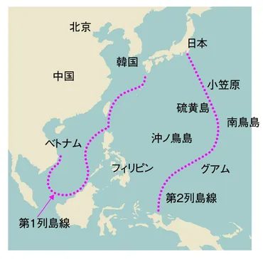 沖ノ鳥島問題：日本の最南端を守る戦いとは？中国の海洋進出と日本の領土防衛