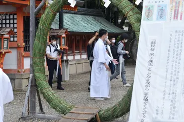 京都で毎年月日に行われる伝統行事「夏越の祓（なごしのはらえ）」