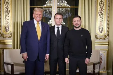 トランプ氏、ロシア・ウクライナ両大統領との停戦協議を約束 写真2枚 国際ニュース：AFPBB News