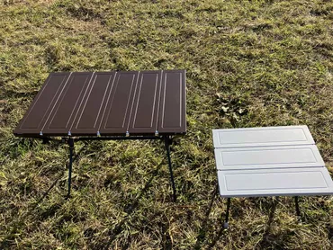 ワークマン】ワイド耐熱テーブルはコスパ最強！ソロタイプと一緒に使うのがおすすめ