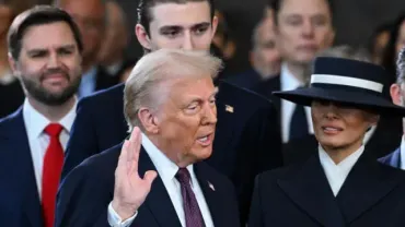 トランプ氏が米大統領に就任「アメリカの黄金期が始まる」