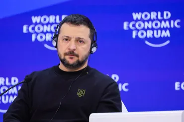 ウクライナ大統領、ロシア勝利阻止へ西側に支援訴えダボス会議で演説