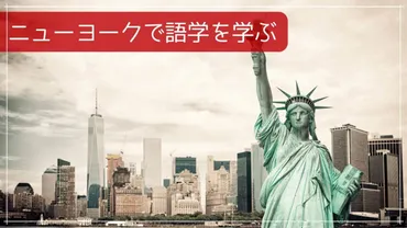 ニューヨーク留学費用、短期～1ヶ月、半年、長期1年の場合 