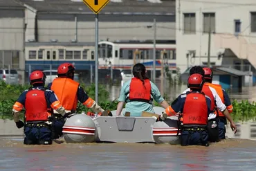台風号大雨災害】被災者支援、救助犬チーム支援緊急募金(ピースウィンズ・ジャパン)