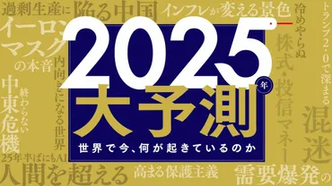 トランプ､中国過剰生産…混沌の年を占う広がる保護主義の波､地政学リスクも高まる