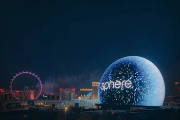 ラスベガスに大型球体ビジョン「(スフィア)の登場!–ブリーズビジョン株式会社│