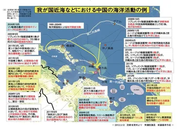 中国船、沖ノ鳥島周辺で違法な海洋調査海保が中止要請