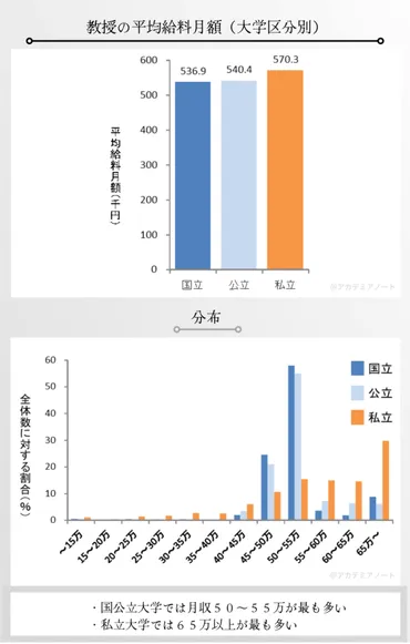 最新】大学教員の年収を一挙公開。国立私立の違いや収入フローまで詳しく解説