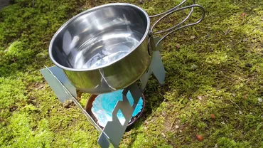 セリアのクッカースタンドお試し若菜さんの登山の活動日記