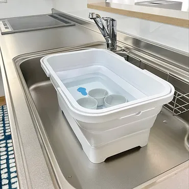 コンパクトで機能的!おすすめの折りたたみできるバケツ・洗い桶