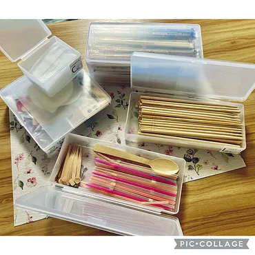 用途に合わせて選べる♪セリアのフタ付き収納カタログ